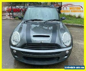 2005 Mini Cabrio R52 Cooper S Convertible 2dr Man 6sp 1.6SC [MY05] Black Manual